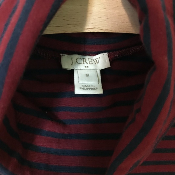 J. Crew Striped Turtleneck - Picture 2 of 2